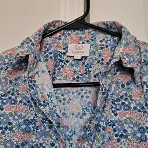 Lenora by Dina Yang long sleeve blouse Size S